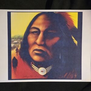 “Creek Legend of the Little People” by Johnny Tiger Jr. – $150